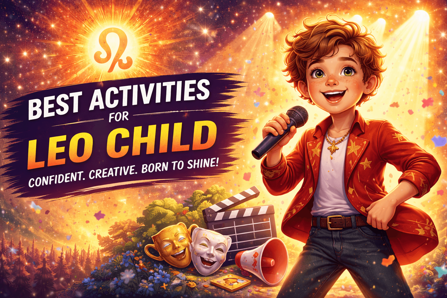 Astro mentor kids - Leo children are expressive, confident, and naturally drawn to attention. They don't just participate - they want to shine.